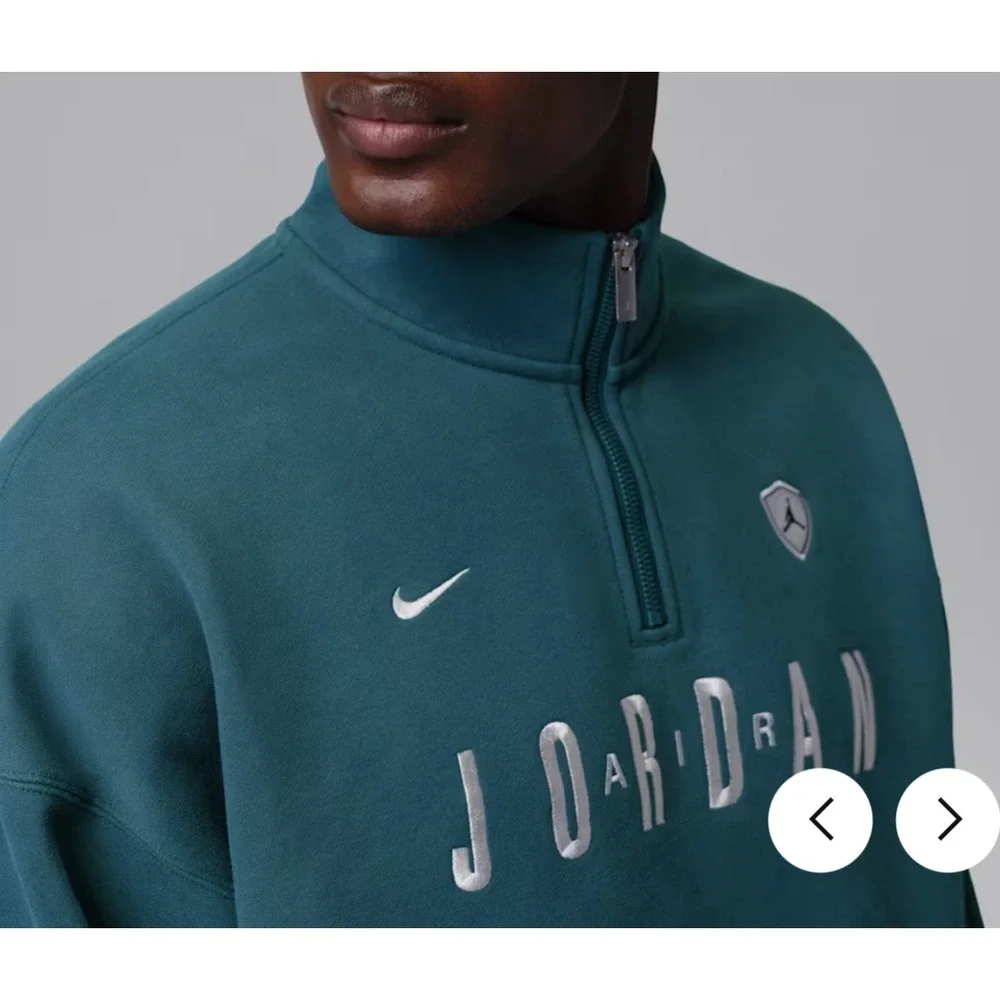 Jordan Flight Men's Graphic Fleece 1/4-Zip IF1816-464  XX Large NWT